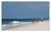 Filmaufnahmen am Badestrand