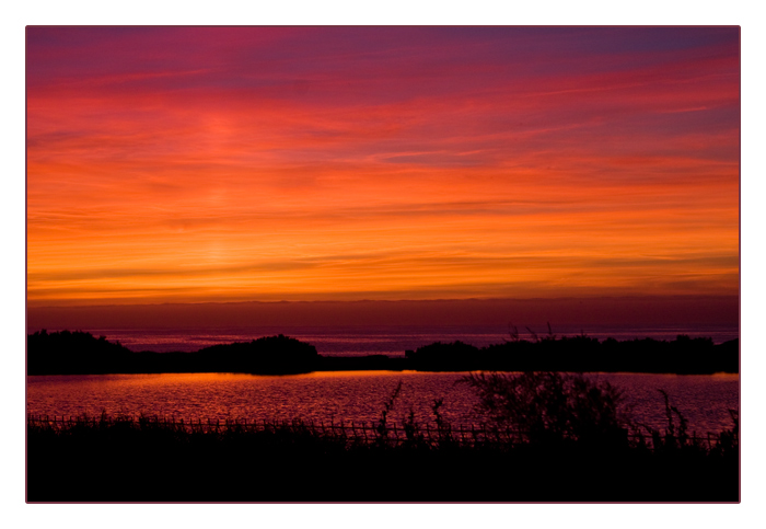 Sonnenuntergang, Côte Sauvage, Halbinsel Quiberon