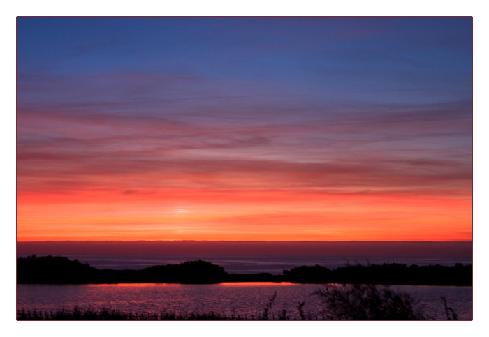 Sonnenuntergang, Côte Sauvage, Halbinsel Quiberon