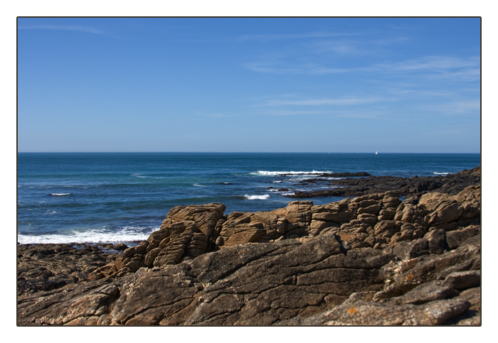 wilde Küste, Côte Sauvage, Halbinsel Quiberon