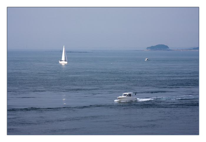 Boote am Golfe du Morbihan, Port Navalo, Arzon, Halbinsel Rhuys