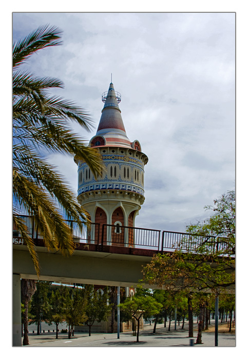 alter Wasserturm, Torre d'Aigües de Catalana de Gas