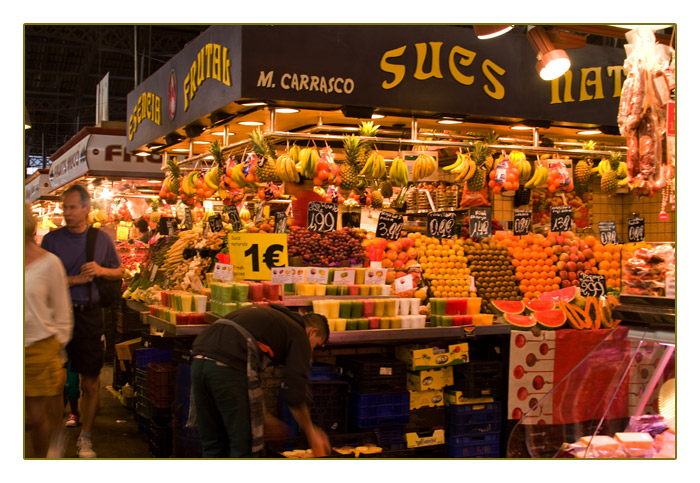 Markthalle, Mercado de La Boqueria