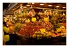 Obst in Markthalle, Mercado de La Boqueria