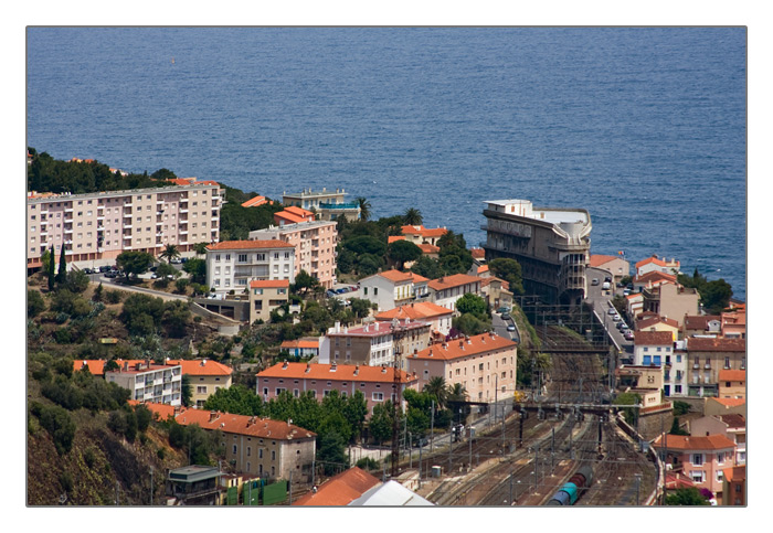 Belv&eacute;d&egrave;re du Rayon Vert Hotel, Cerb&egrave;re, Frankreich