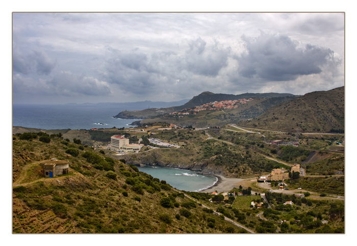 Blick auf die Anse du Pirate, Cerbère