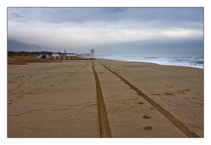 Blick auf Valras-Plage