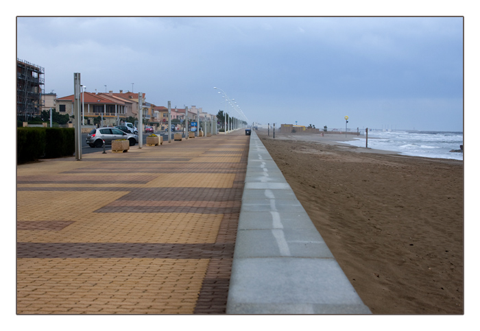 Promenade in Valras-Plage