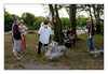 Musikband unter freiem Himmel am Gardon bei Comps, Region Rhône-Alpes, Département Drôme