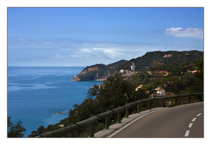 entlang der Küstenstrasse, Costa Brava