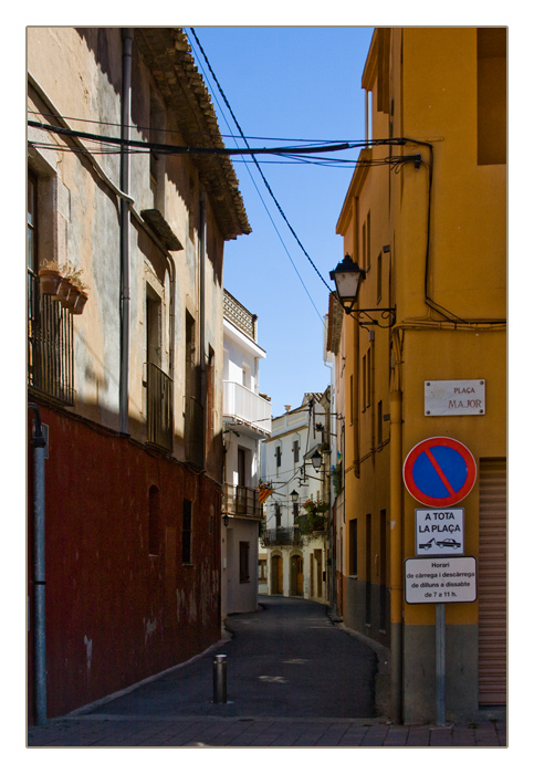 Gasse in Sant Pere Pescador