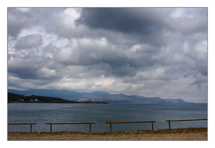 Landschaft bei Llançà-Platja Grifeu an der Costa Brava