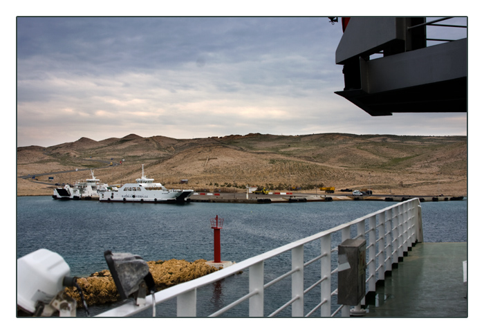 Fähr-Hafen Misnjak, Insel Rab