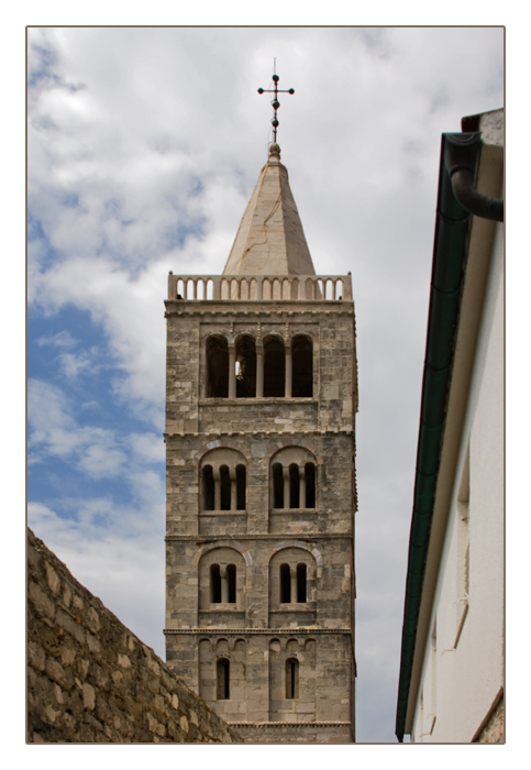 Glockenturm Marienkirche, Rab, Kroatien