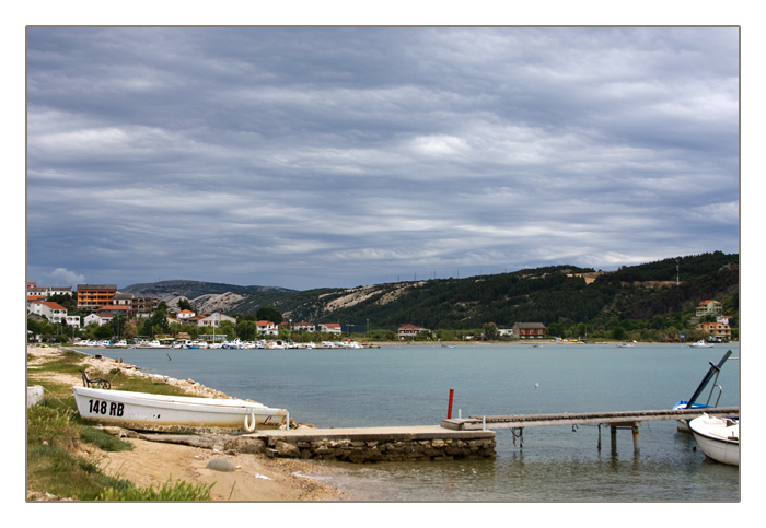 Fährhafen Lopar-Krk im Norden der Insel Rab