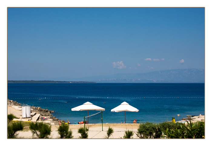 Badebucht bei Mali-Lošinj auf der Insel Lošinj (Losinj), Kroatien