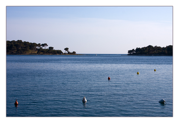 wunderbarer Ausblick auf der Insel Lošinj (Losinj), Kroatien