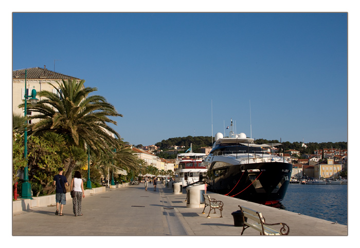 am Hafen von Mali-Lošinj, Insel Lošinj (Losinj), Kroatien