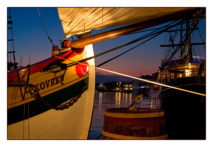 abends am Hafen von Mali-Lošinj, Insel Lošinj (Losinj), Kroatien