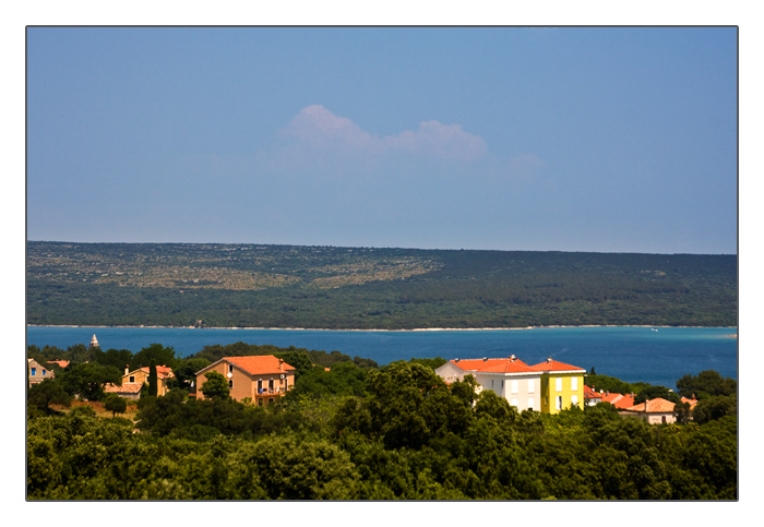 auf der Rückfahrt von der Insel Lošinj (Losinj) Richtung Insel Cres, Kroatien