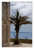 Blick von der Marienkirche auf das Meer, Rab, Kroatien