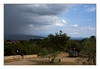 Gewitter über der Bucht von Krk, Insel Krk, Kroatien