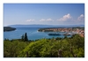 Blick auf die Stadt Cres auf der Insel Cres, Kroatien