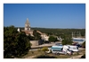 Osor mit Kathedrale, direkt am Kanal zwischen der Insel Cres und Lošinj (Losinj), Kroatien