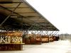 eine alte Lagerhalle diente als playground