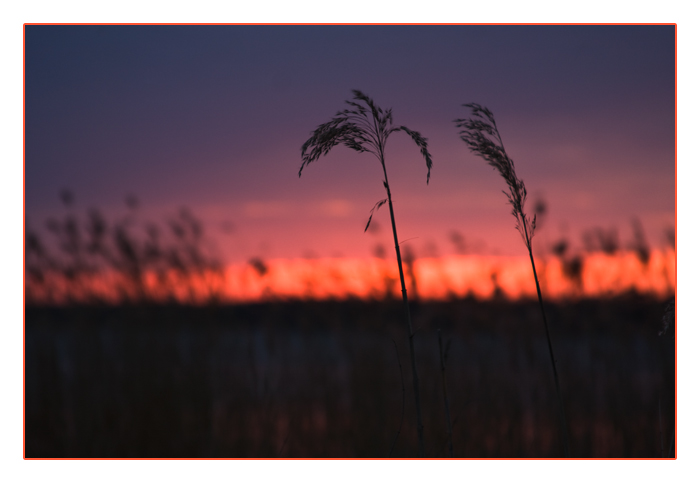 Sonnenuntergang am Plauer See, Mecklenburg vor Pommern