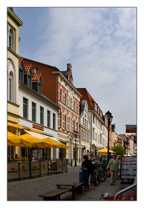 Lange Strasse in Waren an der Müritz