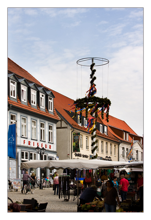 Marktplatz in Waren an der Müritz