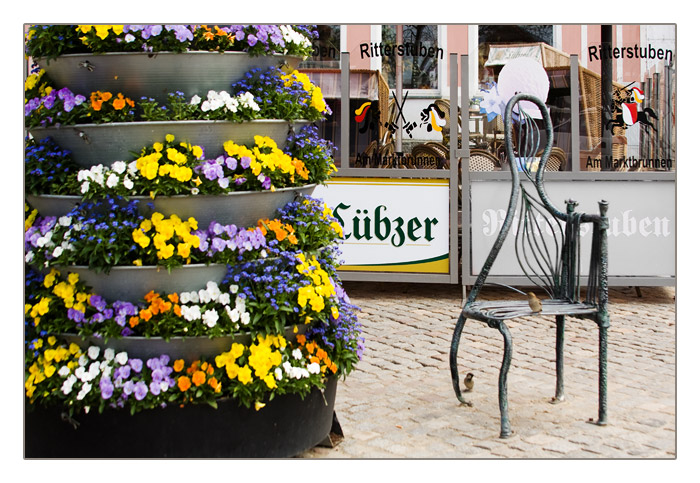 Marktplatz in Waren an der Müritz