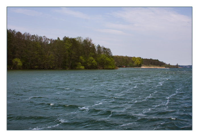 Schiffahrt vom Müritzsee zum Kolpinsee und Fleesensee