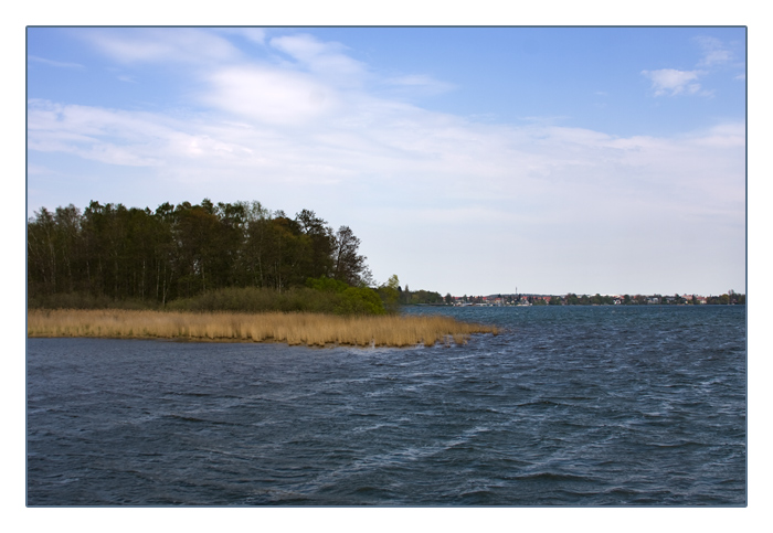 Schiffahrt vom Müritzsee zum Kolpinsee und Fleesensee