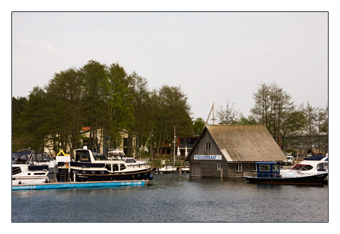 Fischverkauf, Marina Eldenburg, Waren