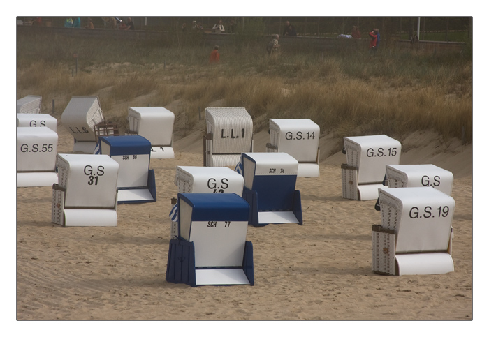 Strandkörbe, Ostseebad Binz