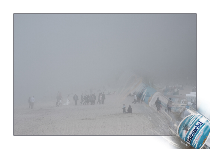 Küstennebel- Hochzeitsfotografie, Binz, Insel Rügen