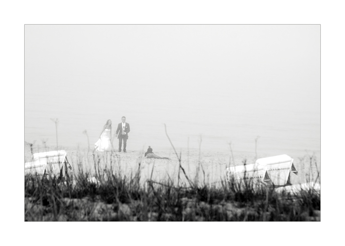 Küstennebel- Hochzeitsfotografie, Binz, Insel Rügen