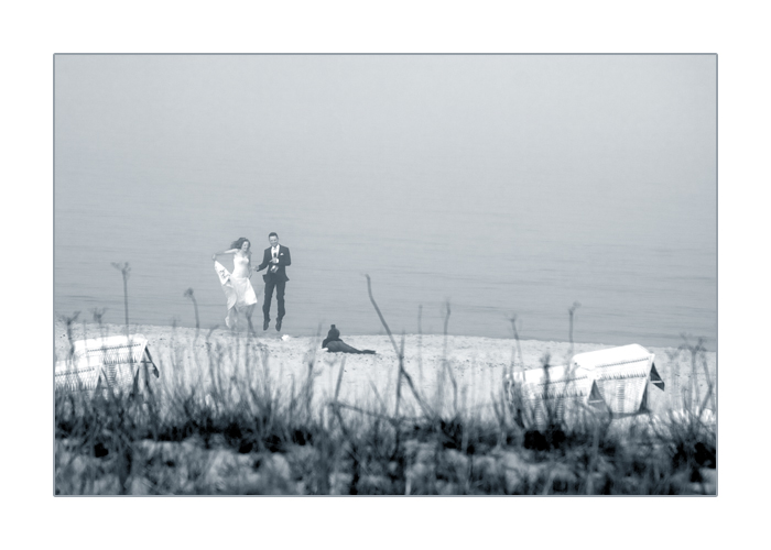 Küstennebel- Hochzeitsfotografie, Binz, Insel Rügen