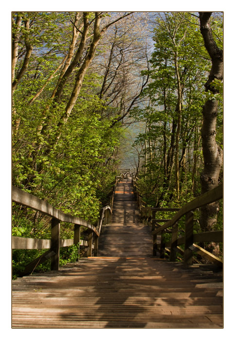 Treppe zur Ostsee, Kap Arkona, Insel Rügen