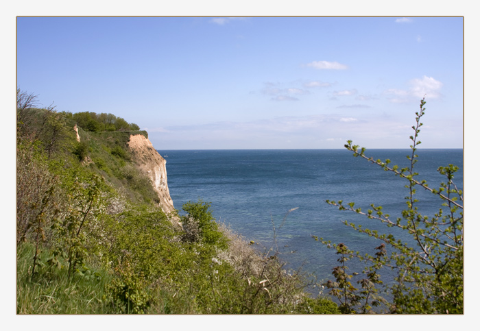 Ostsee mit Blick auf die Kreidefelsen, Kap Arkona, Insel Rügen