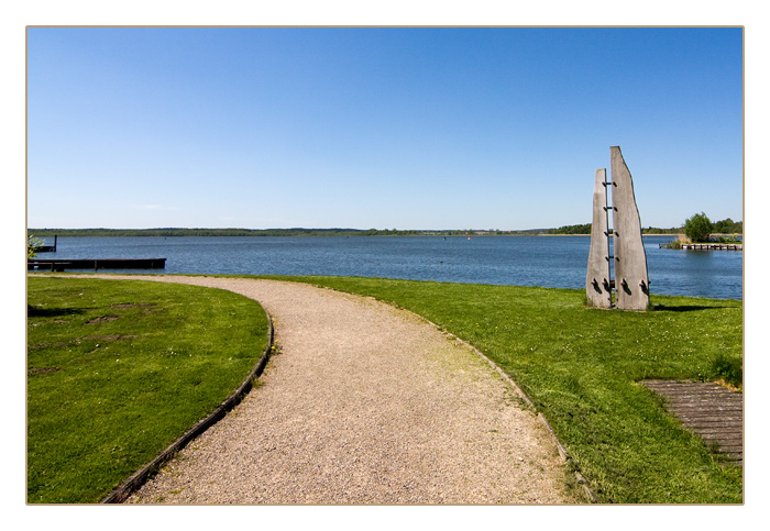 Blick auf den Zierker See, Neustrelitz