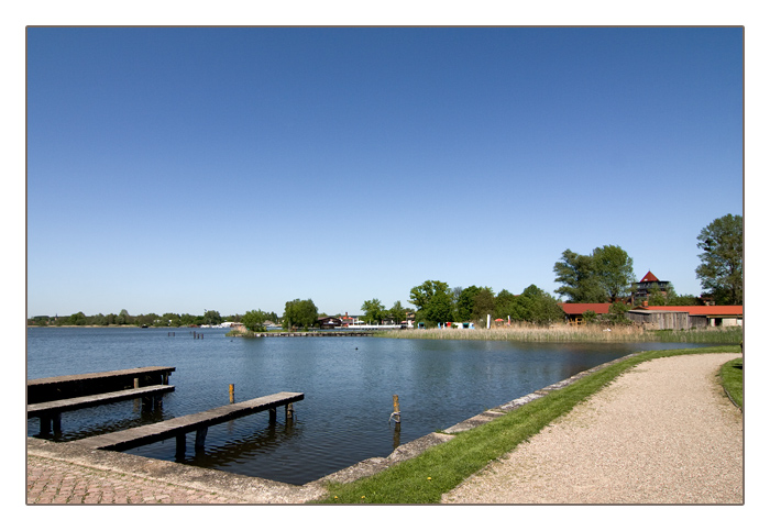 Blick auf den Zierker See, Neustrelitz