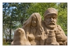 Sandskulptur, Kap Arkona, Insel Rügen