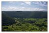 Blick vom Hohenneuffen auf die schwäbische Alb