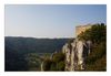 Blick von der Ruine Reussenstein auf der schwäbischen Alb