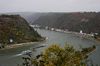 Blick von der Loreley auf Goarshausen und den Rhein