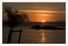 Sonnenaufgang an der Cote d'Azur (Saint Clair, Frankreich)