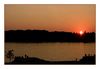 Sonnenuntergang am Strand von Rovinj (Kroatien/Istrien)